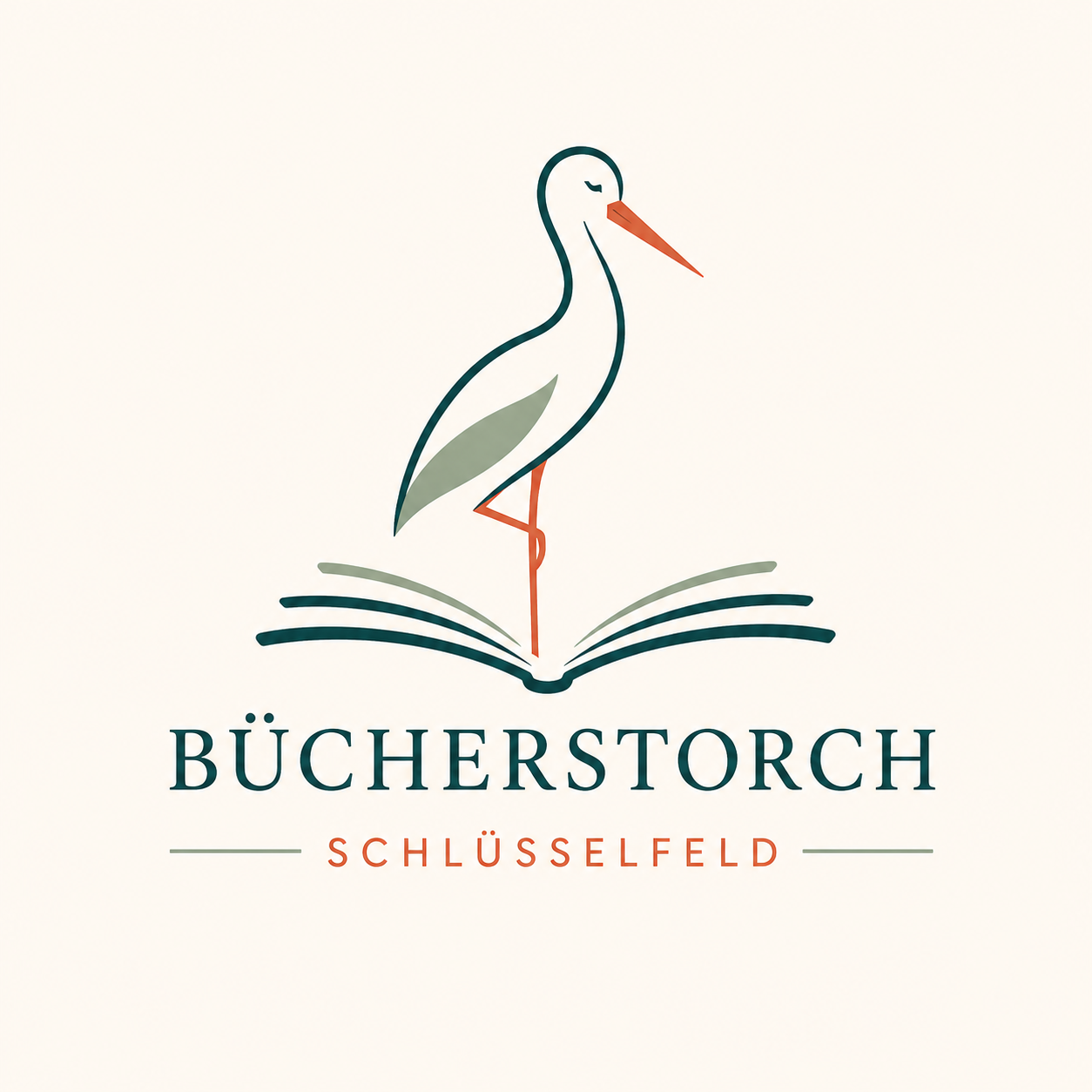 Bücherstorch Schlüsselfeld